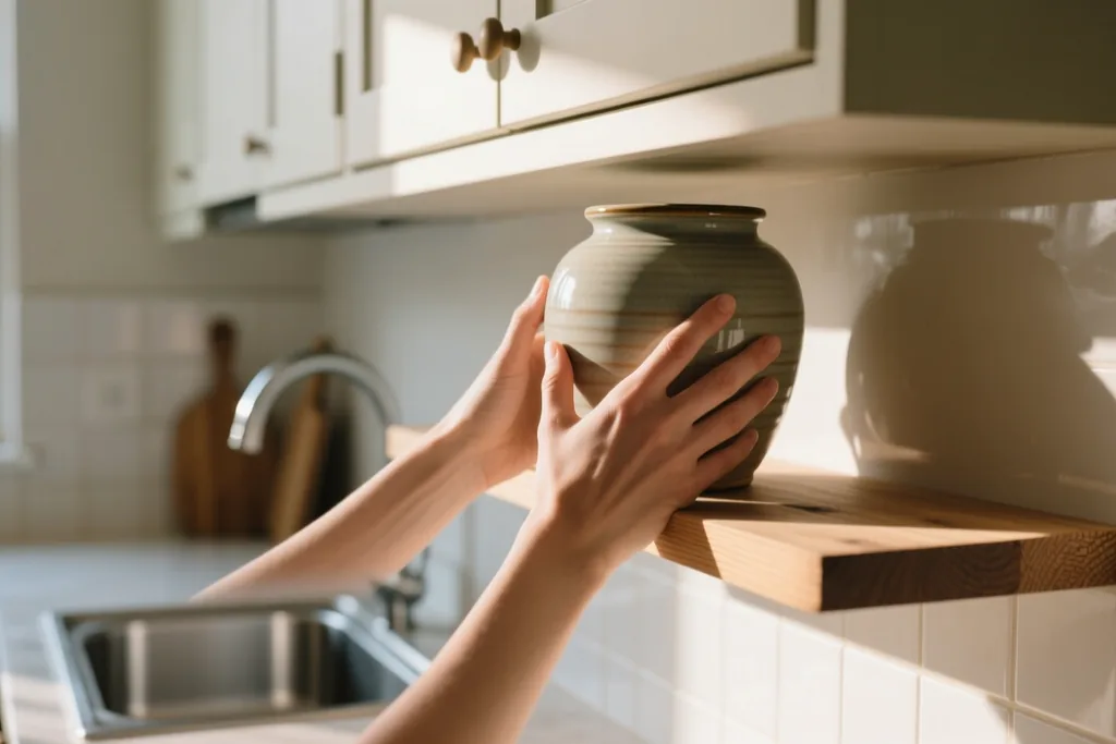 Cozinha pequena organizada: soluções bonitas para ganhar espaço