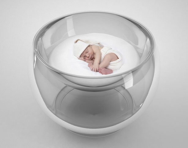 Bubble Baby Bed por Lana Agiyan