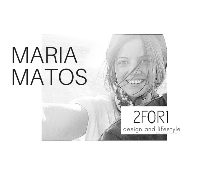 Maria Matos: Designer de Interiores e muito mais