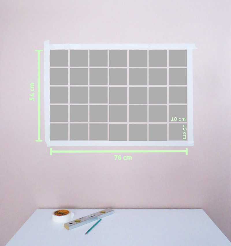 DIY: calendário de parede