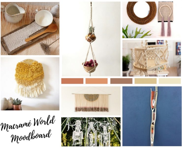 Moodboard: Macramé World, uma técnica ancestral que agarrou a modernidade