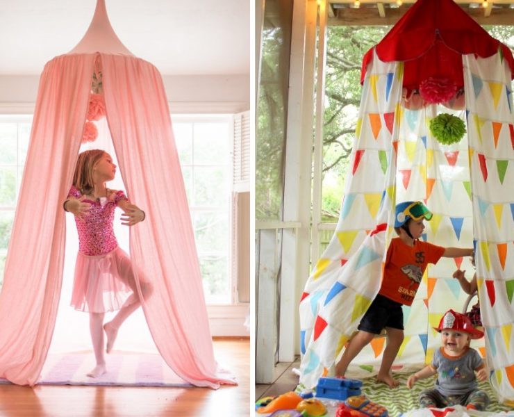 Teepees e tendas: um projeto DIY para toda a família