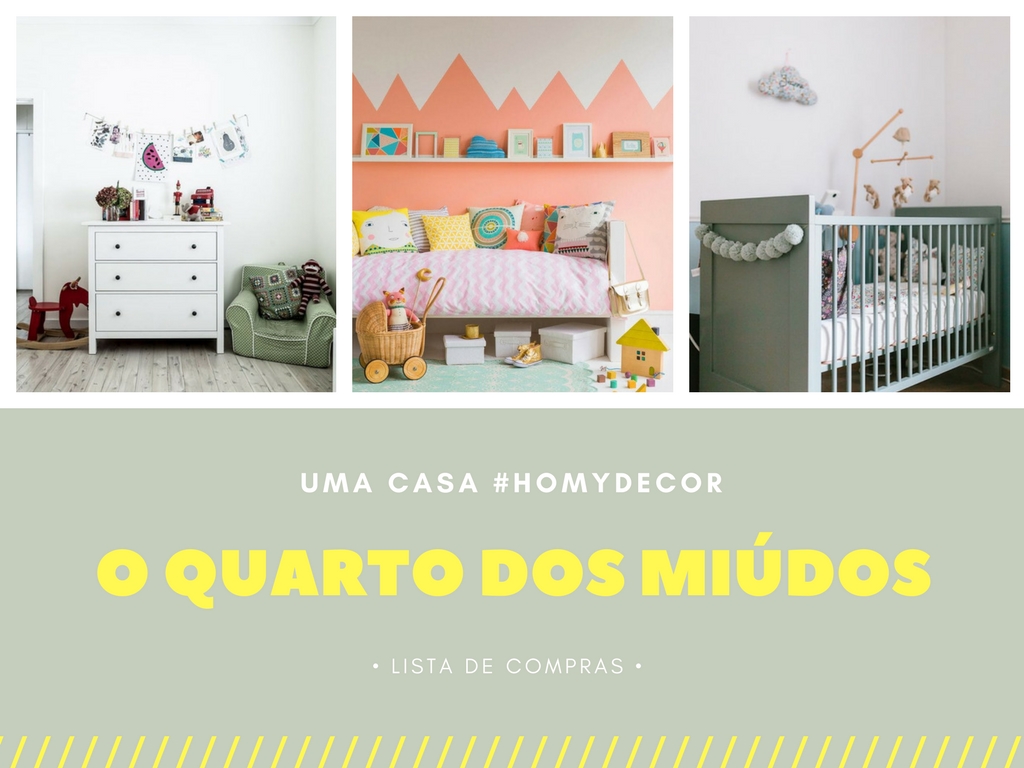 Uma casa #homydecor – o quarto dos miúdos