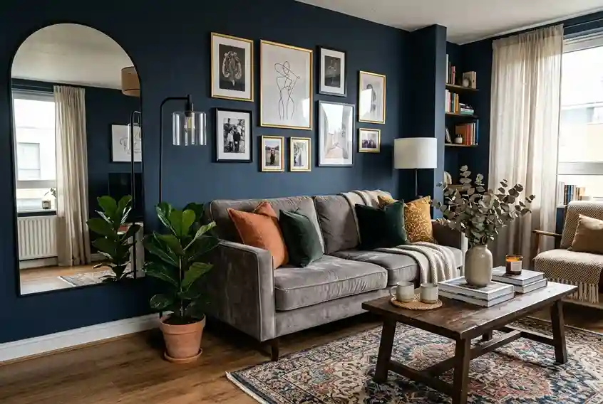 Interior caro em apartamentos com orçamento reduzido: truques eficazes de designers