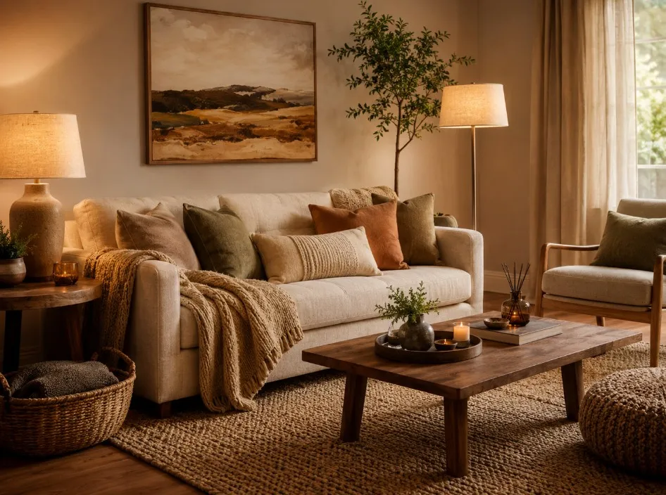 Lista de compras para uma sala acolhedora: 12 peças que mudam o ambiente