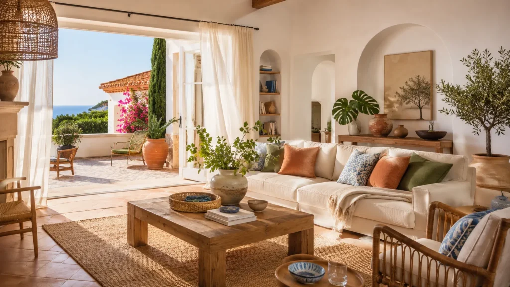 Decoração de verão 2026 aposta em materiais naturais e casas mais leves